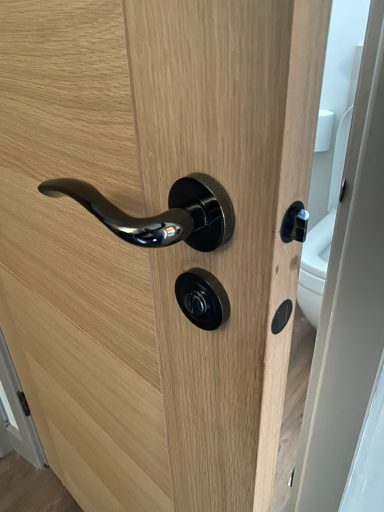 New Door Handles Installed Door handle